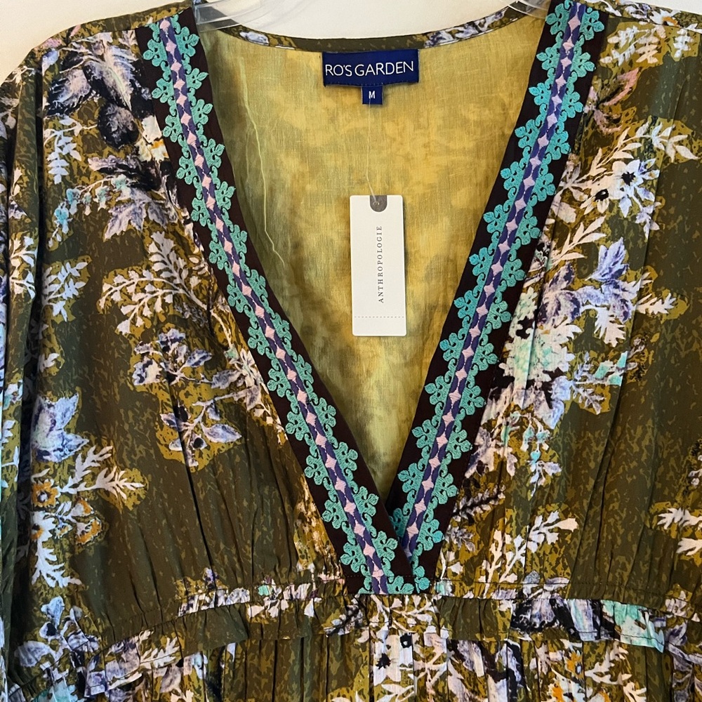 Anthropologie Ro's Garden Indiana Midi Dress - Picture 5 of 7